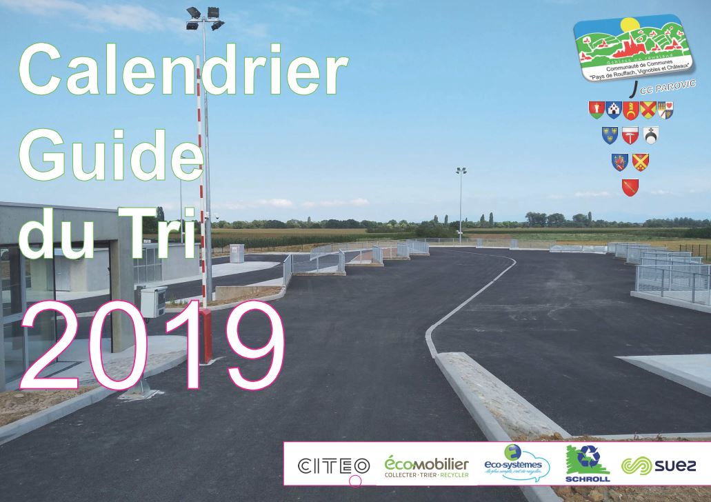 calendrier 2019 Centre