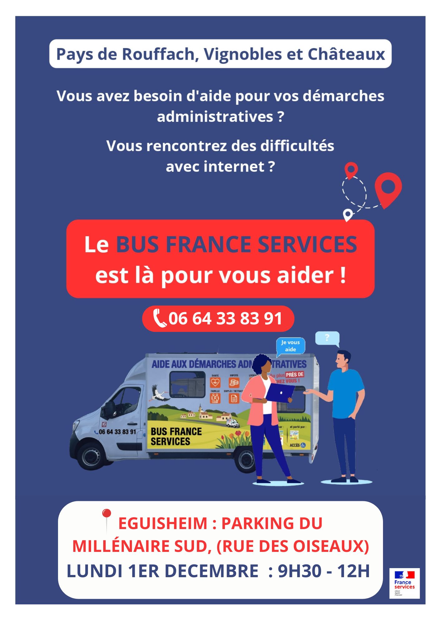 Affiche France Service PL